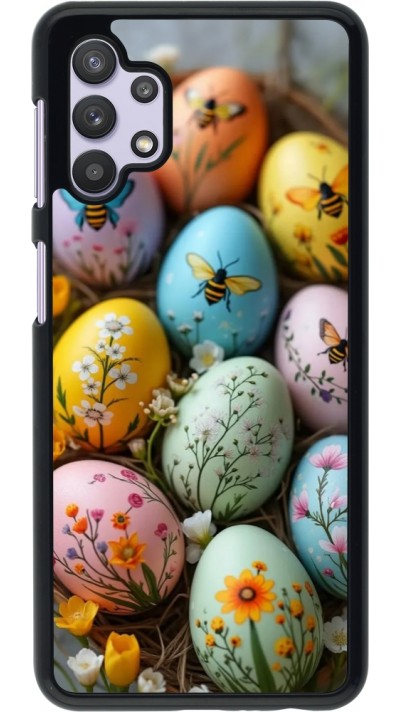 Samsung Galaxy A32 5G Case Hülle - Easter 2026 Eggs with bees