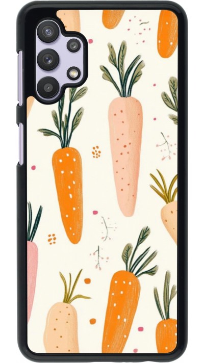 Samsung Galaxy A32 5G Case Hülle - Easter 2026 Illustration carrots