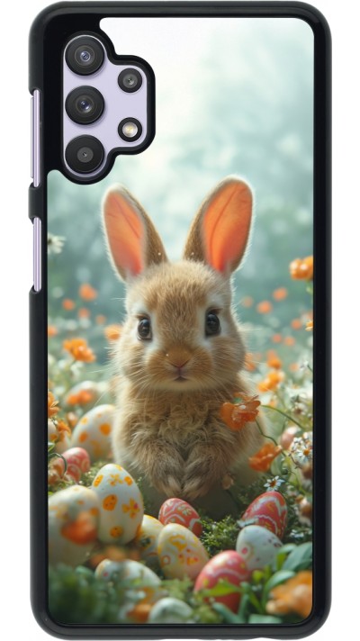 Samsung Galaxy A32 5G Case Hülle - Easter 2026 Rabbit in the garden