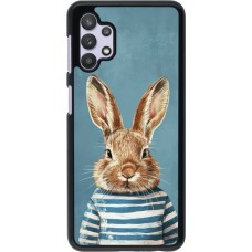 Samsung Galaxy A32 5G Case Hülle - Easter 2026 Rabbit navy