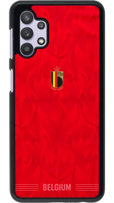 Samsung Galaxy A32 5G Case Hülle - Belgien 2026 personalisierbares Fussballtrikot