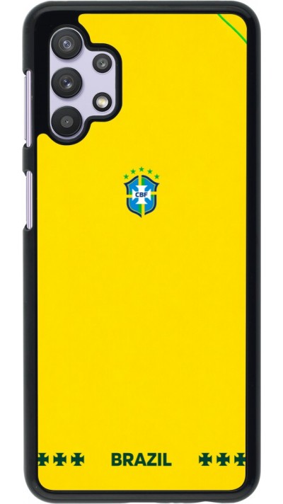 Samsung Galaxy A32 5G Case Hülle - Brasilien 2026 personalisierbares Fussballtrikot
