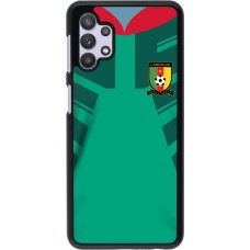 Samsung Galaxy A32 5G Case Hülle - Kamerun 2022 personalisierbares Fussballtrikot