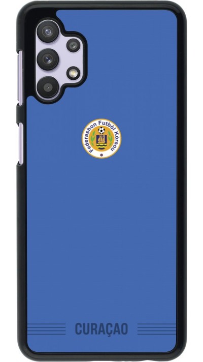 Samsung Galaxy A32 5G Case Hülle - Curaçao 2026 personalisierbares Fussballtrikot