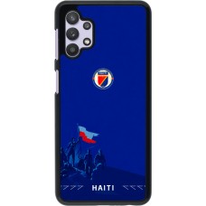 Samsung Galaxy A32 5G Case Hülle - Haiti 2026 personalisierbares Fussballtrikot