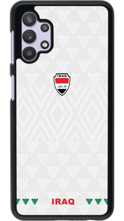 Samsung Galaxy A32 5G Case Hülle - Irak 2026 personalisierbares Fussballtrikot
