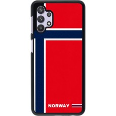 Samsung Galaxy A32 5G Case Hülle - Norwegen 2026 personalisierbares Fussballtrikot