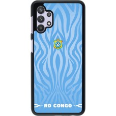 Samsung Galaxy A32 5G Case Hülle - Demokratische Republik Kongo 2026 personalisierbares Fussballtrikot