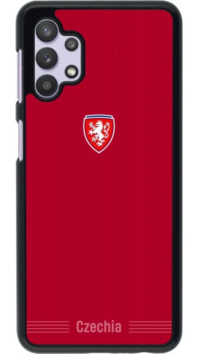 Samsung Galaxy A32 5G Case Hülle - Tschechische Republik 2026 personalisierbares Fussballtrikot