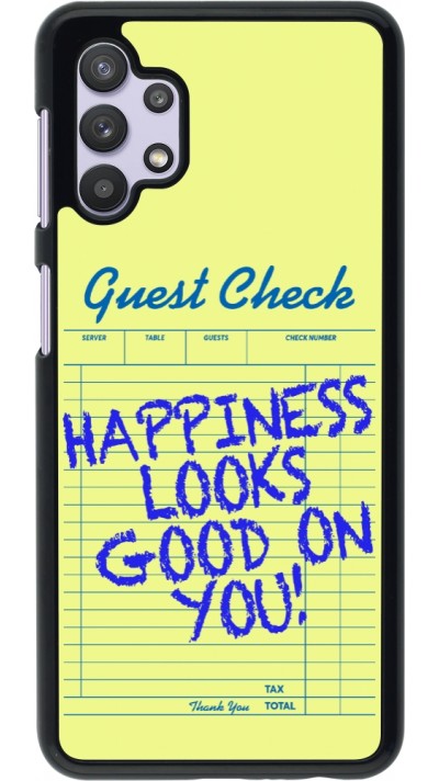 Samsung Galaxy A32 5G Case Hülle - Guest check 2026