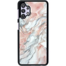 Samsung Galaxy A32 5G Case Hülle - Rosa Leuchtender Marmor