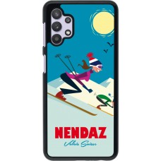 Samsung Galaxy A32 5G Case Hülle - Nendaz Ski Downhill