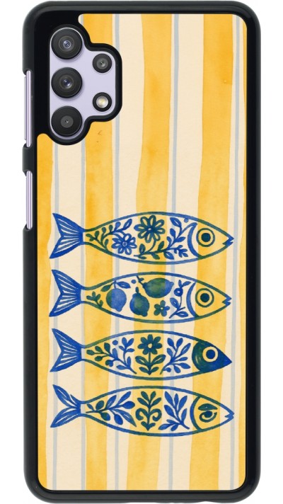 Samsung Galaxy A32 5G Case Hülle - Portuguese fish 2026