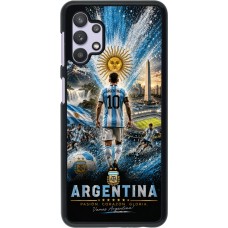 Samsung Galaxy A32 5G Case Hülle - Fussball Argentinien splash 2026