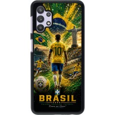 Samsung Galaxy A32 5G Case Hülle - Fussball Brasilien splash 2026