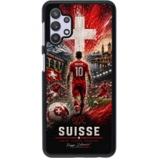 Samsung Galaxy A32 5G Case Hülle - Fussball Suisse splash 2026