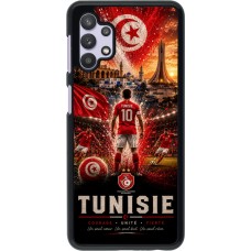 Samsung Galaxy A32 5G Case Hülle - Fussball Tunesien splash 2026