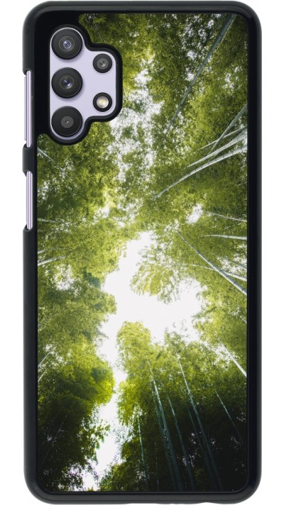 Samsung Galaxy A32 5G Case Hülle - Spring 23 forest blue sky