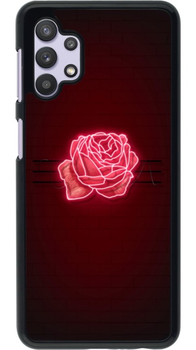 Samsung Galaxy A32 5G Case Hülle - Spring 23 neon rose