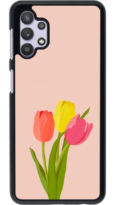 Samsung Galaxy A32 5G Case Hülle - Spring 23 tulip trio
