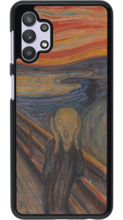 Coque Samsung Galaxy A32 5G - Tableau art - Le Cri - Edvard Munch