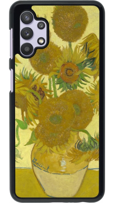 Coque Samsung Galaxy A32 5G - Tableau art - Les Tournesols - Van Gogh