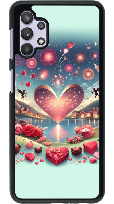 Samsung Galaxy A32 5G Case Hülle - Valentin 2025 Schick