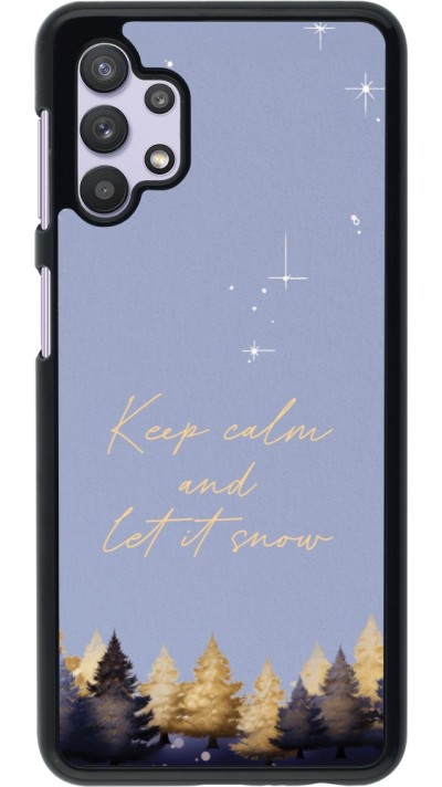 Samsung Galaxy A32 5G Case Hülle - Winter 25 Winter illustration of trees
