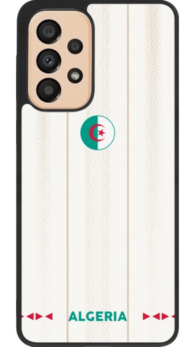 Samsung Galaxy A33 5G Case Hülle - Silikon schwarz Algerien 2026 personalisierbares Fussballtrikot