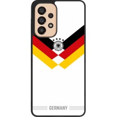 Samsung Galaxy A33 5G Case Hülle - Silikon schwarz Deutschland 2026 personalisierbares Fussballtrikot