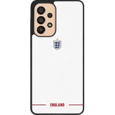 Samsung Galaxy A33 5G Case Hülle - Silikon schwarz England 2026 personalisierbares Fussballtrikot