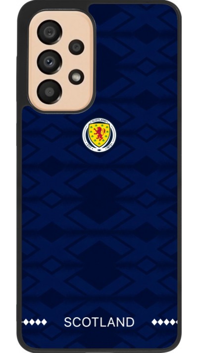 Samsung Galaxy A33 5G Case Hülle - Silikon schwarz Schottland 2026 personalisierbares Fussballtrikot