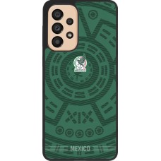 Samsung Galaxy A33 5G Case Hülle - Silikon schwarz Mexiko 2026 personalisierbares Fussballtrikot
