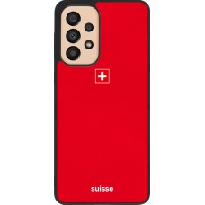 Samsung Galaxy A33 5G Case Hülle - Silikon schwarz Schweiz 2026 personalisierbares Fussballtrikot