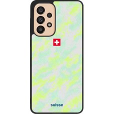 Samsung Galaxy A33 5G Case Hülle - Silikon schwarz Schweiz Away 2026 personalisierbares Fussballtrikot