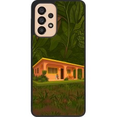 Samsung Galaxy A33 5G Case Hülle - Silikon schwarz Benitos house DTMF