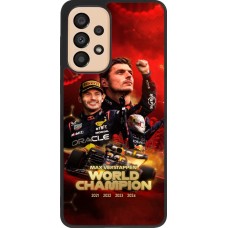 Samsung Galaxy A33 5G Case Hülle - Silikon schwarz Max Verstappen Champion 2023