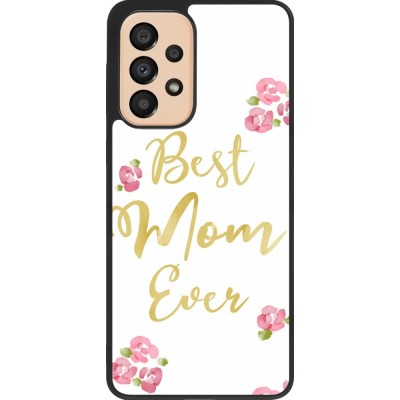 Samsung Galaxy A33 5G Case Hülle - Silikon schwarz Mom 2024 best Mom ever
