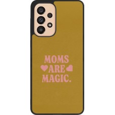 Samsung Galaxy A33 5G Case Hülle - Silikon schwarz Mom 2026 Are Magic