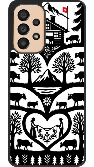 Samsung Galaxy A33 5G Case Hülle - Silikon schwarz Poya Schweiz 2