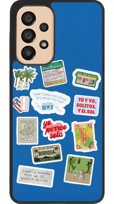 Samsung Galaxy A33 5G Case Hülle - Silikon schwarz Seals of the Dominican Republic DTMF