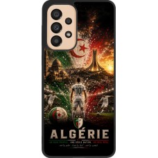 Samsung Galaxy A33 5G Case Hülle - Silikon schwarz Fussball Algerien splash 2026
