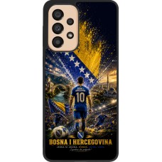 Samsung Galaxy A33 5G Case Hülle - Silikon schwarz Fussball Bosnien und Herzegowina splash 2026