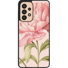 Coque Samsung Galaxy A33 5G - Silicone rigide noir Just Bloom Spring 2026