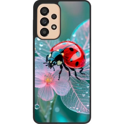 Samsung Galaxy A33 5G Case Hülle - Silikon schwarz Ladybird in bloom Spring 2026