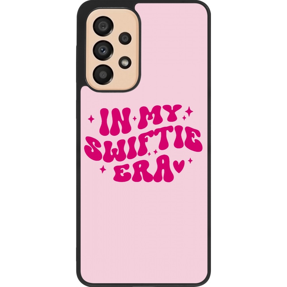 Samsung Galaxy A33 5G Case Hülle - Silikon schwarz Taylor Swift In My Swiftie Era - Pink