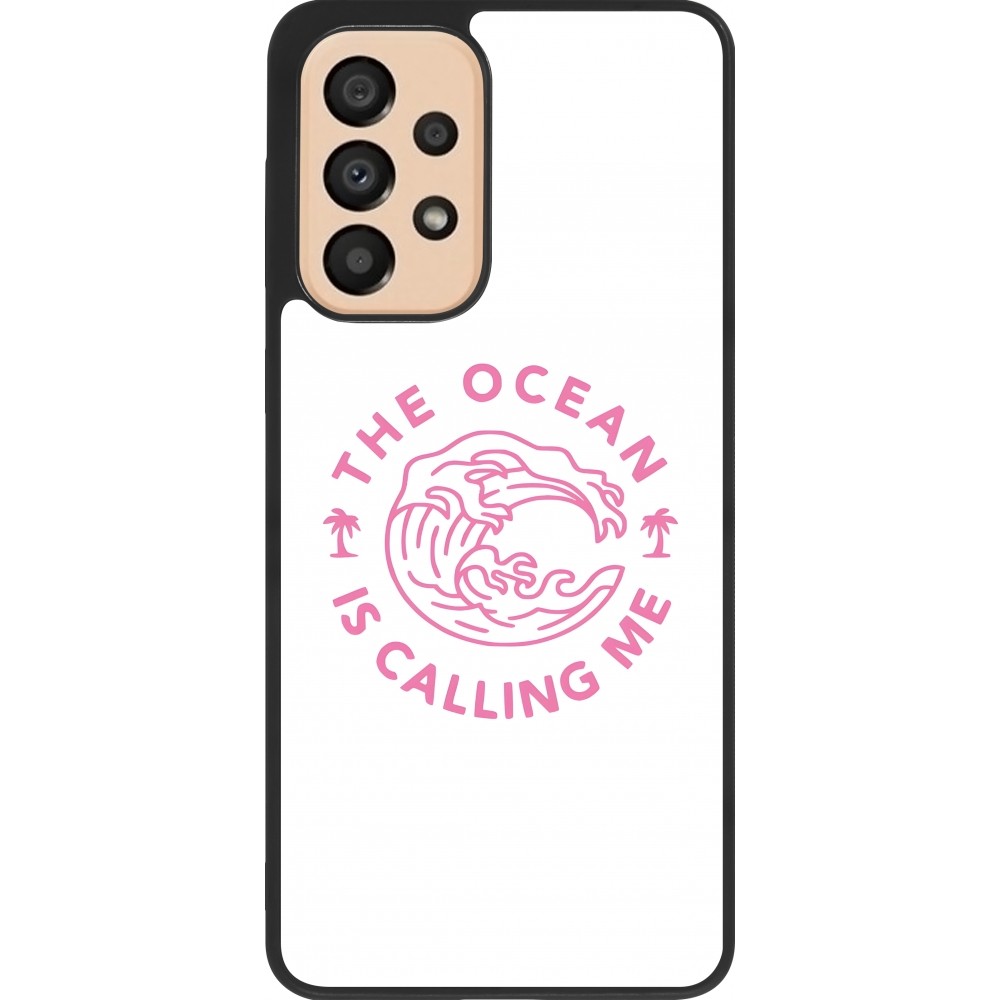 Samsung Galaxy A33 5G Case Hülle - Silikon schwarz The Ocean is calling me