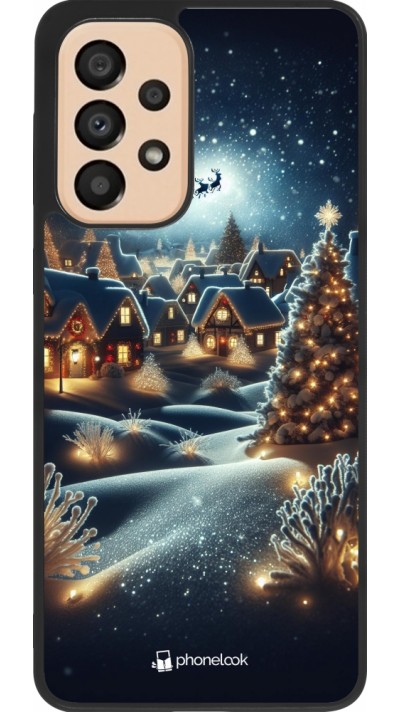 Samsung Galaxy A33 5G Case Hülle - Silikon schwarz Weihnachten 2023 Weihnachten steht vor der Tür