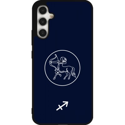 Samsung Galaxy A34 5G Case Hülle - Silikon schwarz Astrologie Schütze