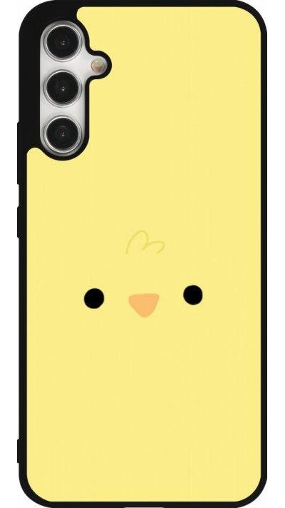 Samsung Galaxy A34 5G Case Hülle - Silikon schwarz Easter 2026 Little chicken